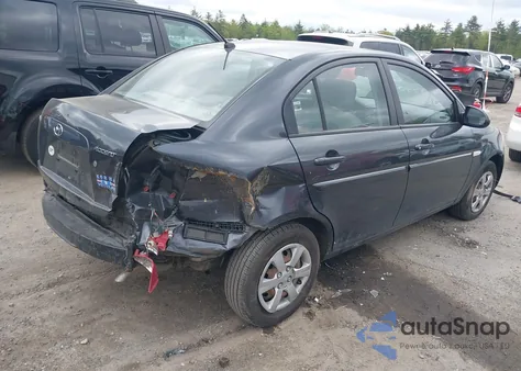 2007 Hyundai Accent Gls from USA, damaged, VIN KMHCN46C47U158945